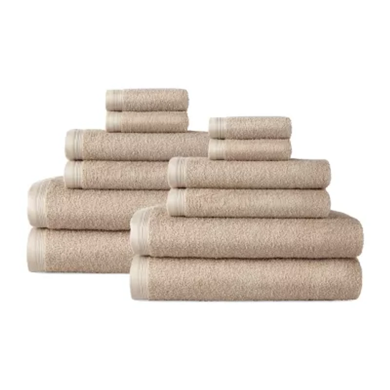 Home Expressions 12- PC Solid Bath Towel Set