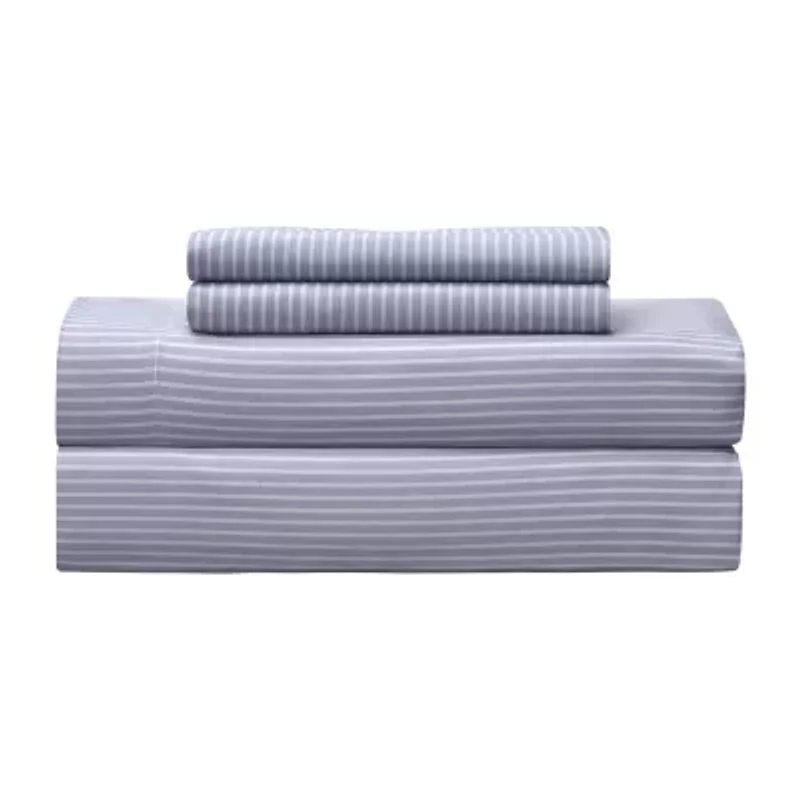 Lanwood Home Xavier Stripe 8-pc. Midweight Comforter Set