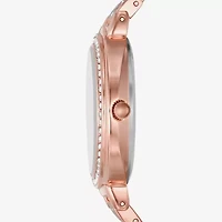 Geneva Ladies Womens Crystal Accent Rose Goldtone Bracelet Watch Fmdjm235