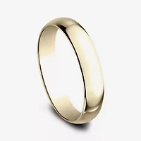 4mm 10K Gold Wedding Band