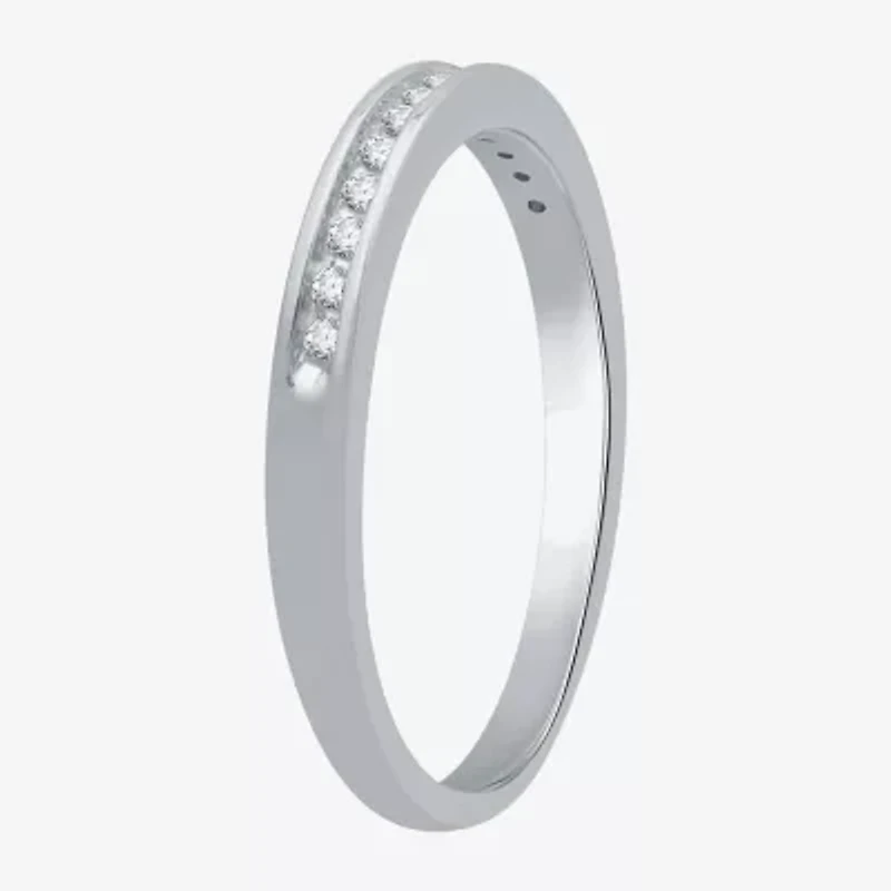 I Said Yes (H-I / I1) Womens 3/8 CT. T.W. Lab Grown White Diamond Sterling Silver Round Side Stone Halo Bridal Set