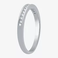 I Said Yes (H-I / I1) Womens 3/8 CT. T.W. Lab Grown White Diamond Sterling Silver Round Side Stone Halo Bridal Set
