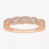 1/4 CT.T.W. Natural Diamond 10K Gold Anniversary Wedding Band