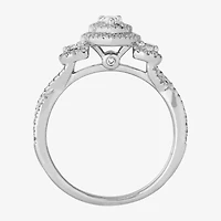 Limited Quantities! Womens 3/4 CT. T.W. Natural White Diamond 14K White Gold Pear Engagement Ring