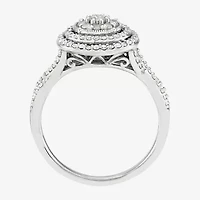 Limited Quantities! Womens 1/2 CT. T.W. Natural White Diamond 10K White Gold Engagement Ring