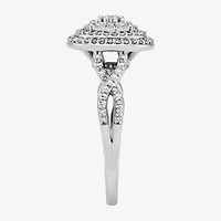Limited Quantities! Womens 1/2 CT. T.W. Natural White Diamond 10K White Gold Engagement Ring