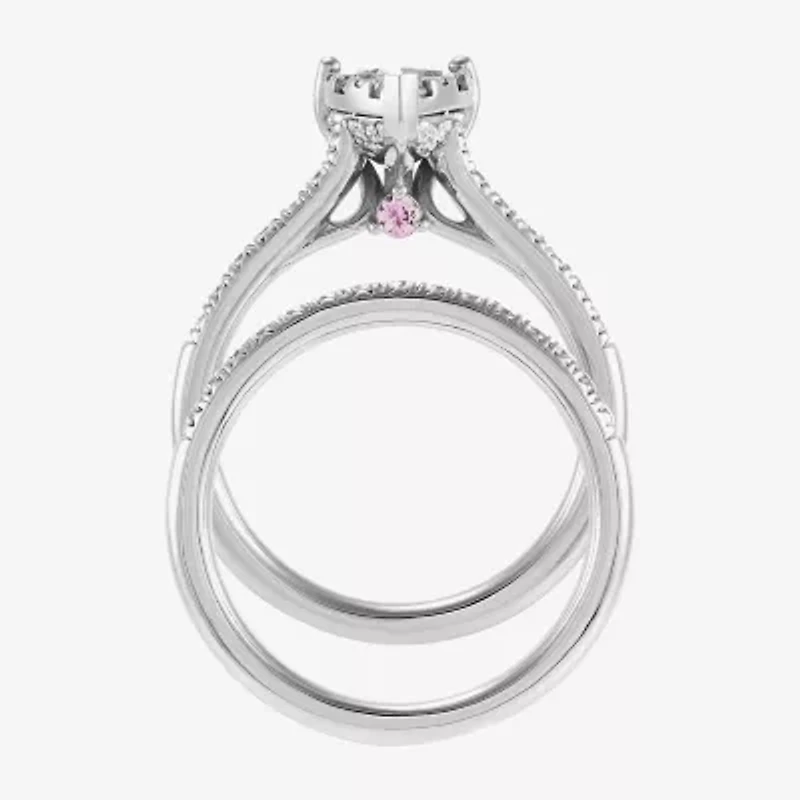 Limited Quantities! Womens 1 CT. T.W. Natural White Diamond 10K White Gold Bridal Set