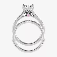 Limited Quantities! Womens 1 CT. T.W. Natural White Diamond 10K White Gold Bridal Set