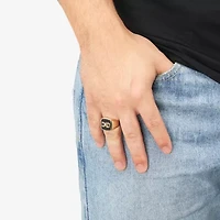 Limited Quantities! "Dad" Mens Genuine Black Onyx 14K Gold Fashion Ring