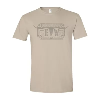 Ely Cattleman Mens Crew Neck Short Sleeve Regular Fit Graphic T-Shirt