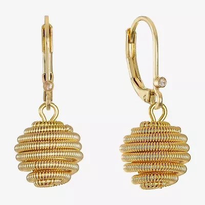 Monet Jewelry Womens Round Drop Earrings