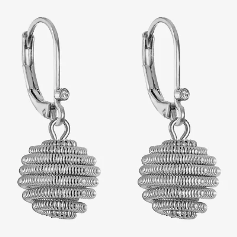 Monet Jewelry Womens Round Drop Earrings