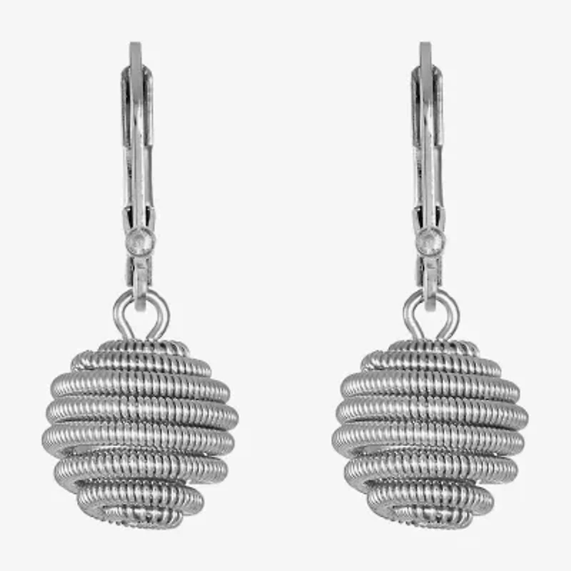 Monet Jewelry Womens Round Drop Earrings
