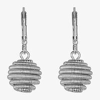 Monet Jewelry Womens Round Drop Earrings