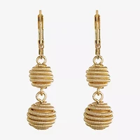 Monet Jewelry Womens Round Drop Earrings
