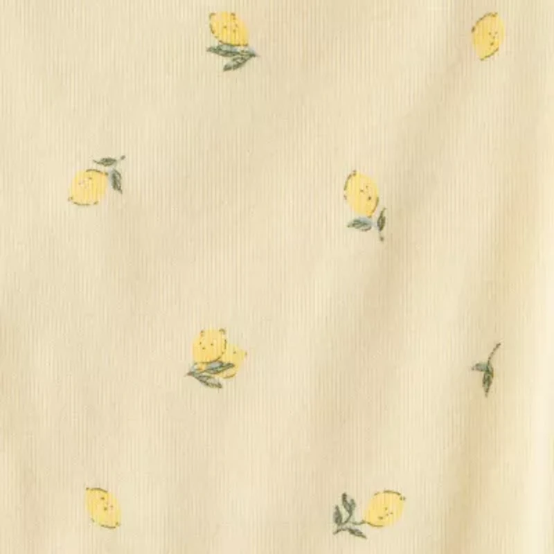 Carter's Baby Girls Round Neck Short Sleeve Rib Knit 5-pc. Bodysuit