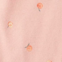 Carter's Baby Girls Round Neck Short Sleeve Rib Knit 5-pc. Bodysuit