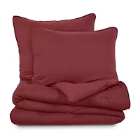 Vellux Moab Heathered Jersey Reversible Comforter