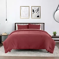 Vellux Moab Heathered Jersey Reversible Comforter
