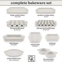 Country Kitchen Stackable Non-Stick 10-pc. Bakeware Set