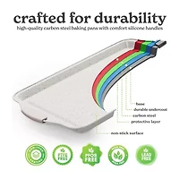 Country Kitchen Stackable Non-Stick 10-pc. Bakeware Set