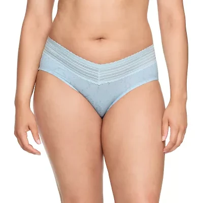Warners Womens Average + Full Figure Hipster Panty 5609j