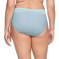 Warners® No Pinching Problems® DigFree Comfort Waist with Lace Microfiber Hi-Cut 5109J