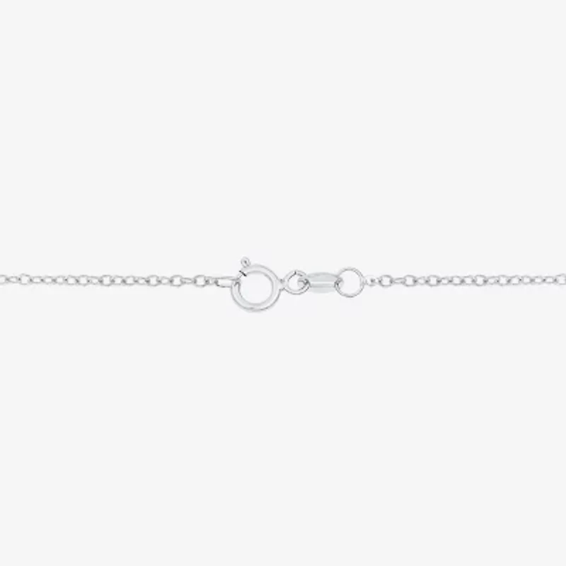 ( H-I/Si1-Si2 ) 2 CT. Lab-Grown Diamond 14K Gold Round 18 Inch Pendant Necklace