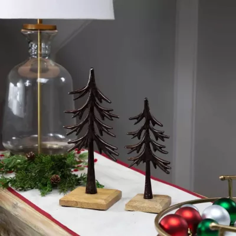 Northlight 11.5" Metal Christmas Tabletop Tree