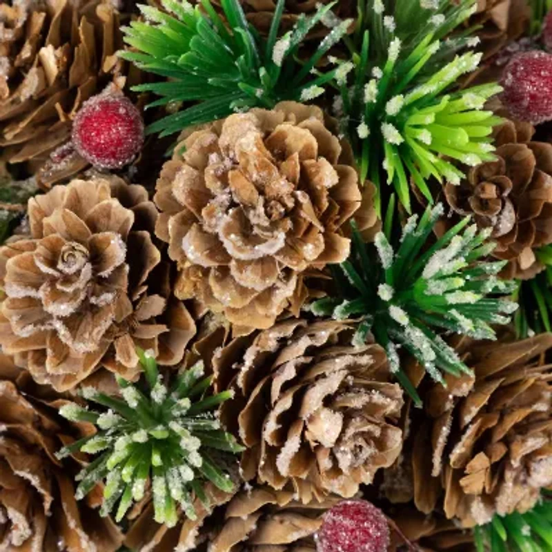 Northlight 5" Berries And Pine Christmas Ornament