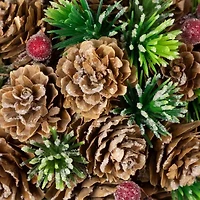 Northlight 5" Berries And Pine Christmas Ornament