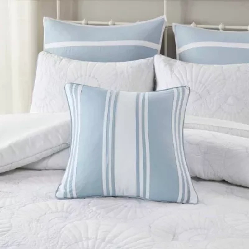 Harbor House Crystal Beach Square Decorative Pillow