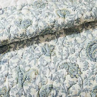 Madison Park Vanessa 6-Pc Cotton Percale Quilt Set With Throw Pillows