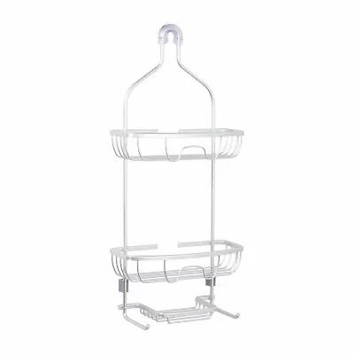 Zenna Home Never Rust Aluminum Over The Shower Caddy