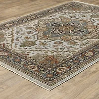 Covington Home Adeline Oriental Medallion Indoor Rectangular Area Rug