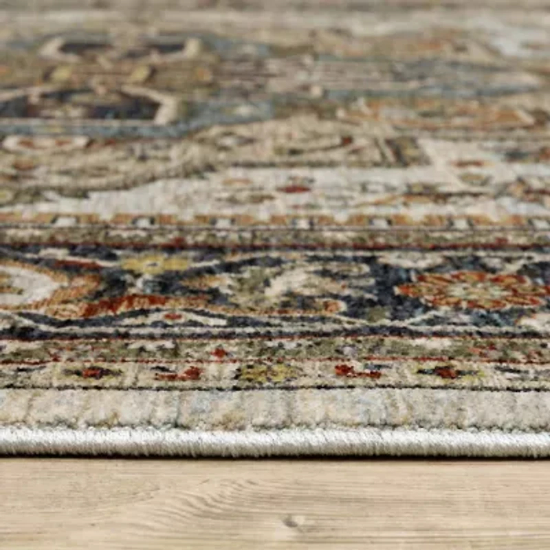Covington Home Adeline Oriental Medallion Indoor Rectangular Area Rug