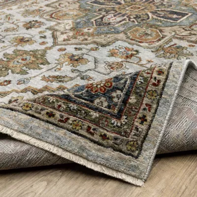 Covington Home Adeline Oriental Medallion 27"X90" Indoor Rectangular Runner