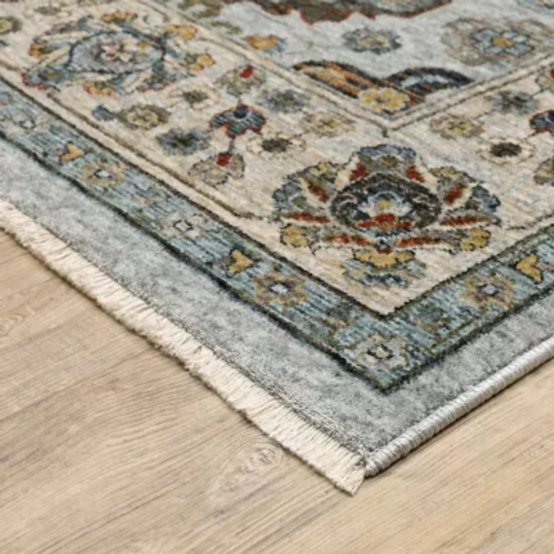 Covington Home Adeline Traditional Medallion Indoor Rectangular Area Rug