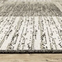 Covington Home Geneva Textured Geometric 39"X60" Indoor Outdoor Rectangular Accent Rug