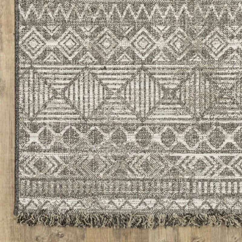 Covington Home Geneva Tribal Inspired 22"X90" Indoor Outdoor Rectangular Runner