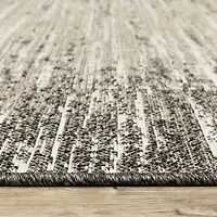 Covington Home Geneva Weathered Textures 22"X90" Indoor Outdoor Rectangular Runner