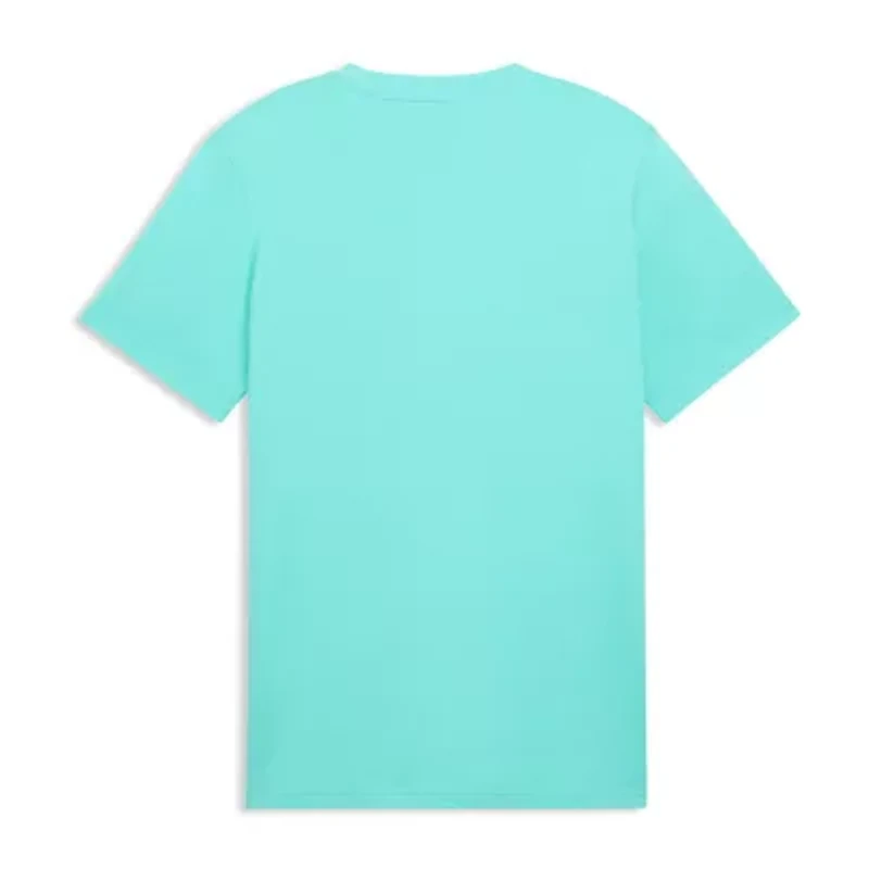 PUMA Mens Crew Neck Short Sleeve Regular Fit Graphic T-Shirt