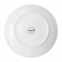 Elama Round Large 12-pc. Stoneware Dinner Plate