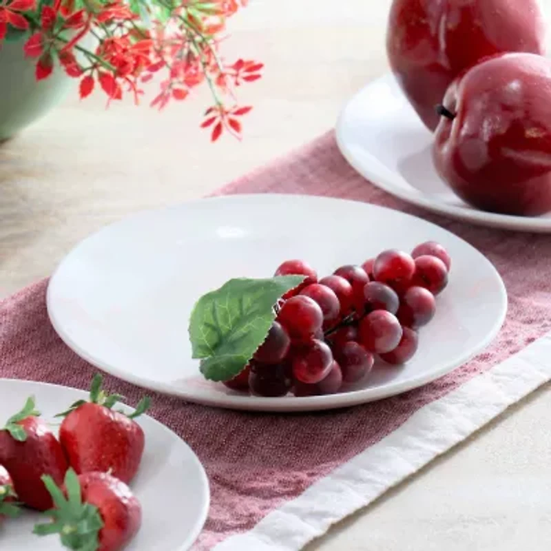 Elama Professional Kitchen 12-pc. Stoneware Salad Plate