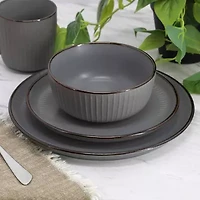 Elama Leo 16-pc. Stoneware Dinnerware Set