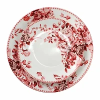 Elama Traditional Rose 16-pc. Stoneware Dinnerware Set