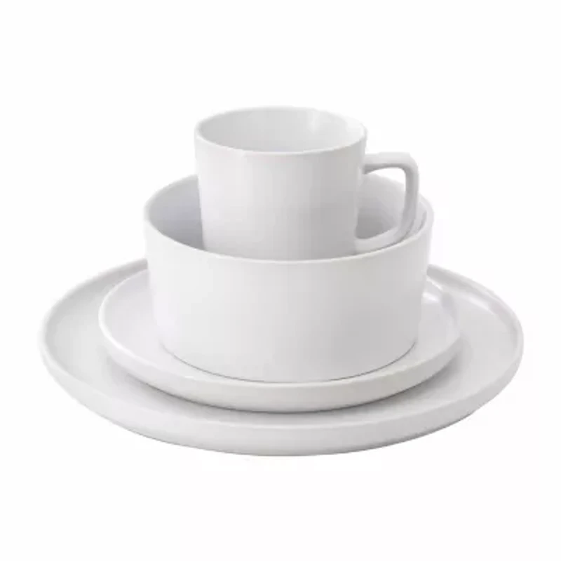 Elama Luxmatte 16-pc. Stoneware Dinnerware Set