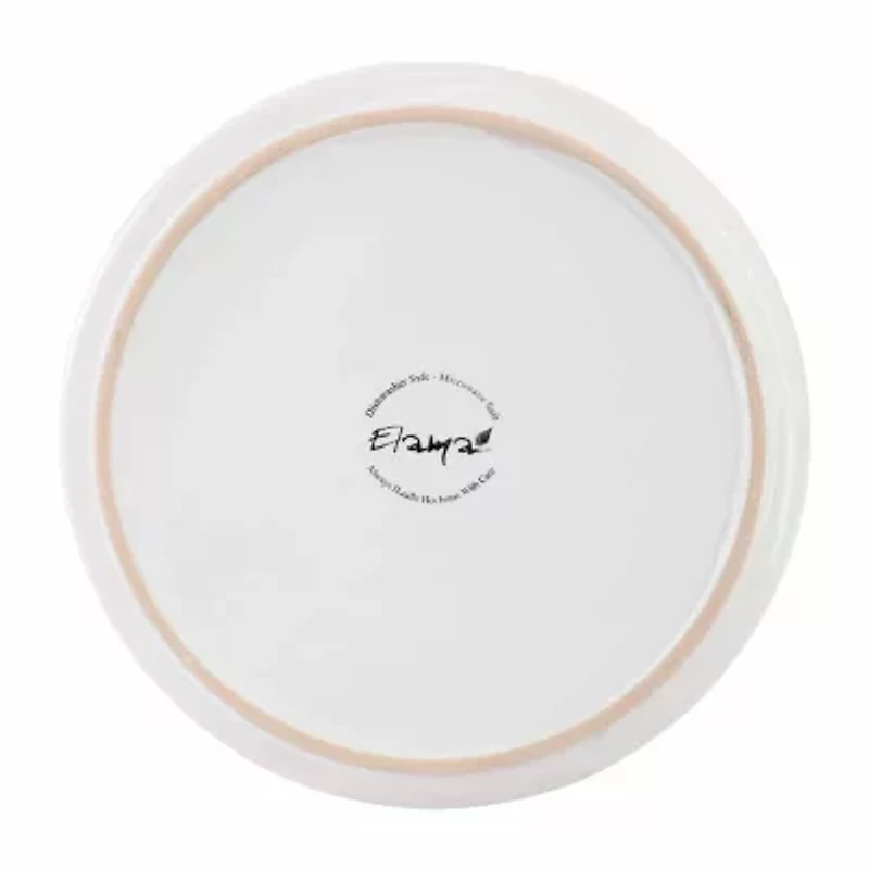 Elama Luxmatte 16-pc. Stoneware Dinnerware Set