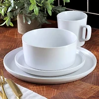 Elama Luxmatte 16-pc. Stoneware Dinnerware Set