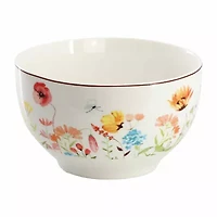 Elama Wildflower Meadow 16-pc. Stoneware Dinnerware Set